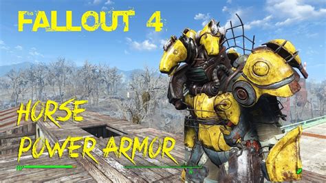 fallout 4 horse mod|horse power armor fallout 4.